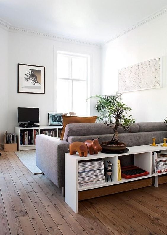 One of the best ways to maximize a small space is to take advantage of height